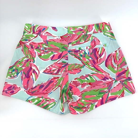 Lilly Pulitzer Buttercup Tropical Print Shorts - Picture 2 of 4